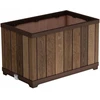 KETER DONICZKA DECO RECTANGLE PLANTER ASHWOOD