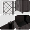 Sodo vazonas 5 pcs Ruda 120 x 120 x 143 cm Plienas