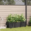 Sodo vazonas 3 vnt. Juoda 120 x 40 x 37,5 cm PP