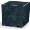 Prosperplast Kvadratinė vazonas imitacija betono 39x39 cm antracito