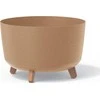 Prosperplast Doniczka „Gracia Standard Eco Wood DGRL400W“ natūralus ekologiškas vazonas