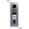 DoorBird DoorBird IP Video Türst. D1102FV Fingerpr. Edels. V2A, Unterpu