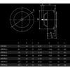 Dospel Anemostatas ANM 125mm metalinis - 012-0203