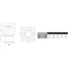 Prodmax NASADA OBROTOWA aliumininės FI 150MM