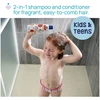 Double K Chicco Pop 2-in-1 šampūnas ir kondicionierius su braškių šerbeto kvapu, 250 ml