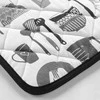 Douceur d`Interieur Cotton virtuvės rankena, silikoniniai sutvirtinimai, 19 x 19 cm