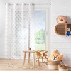 Douceur Dinterieur Vaikų kambario interjero dizaino užuolaida GEOKID, geometrinis raštas, 140 x 240 cm