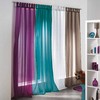 Douceur Dinterieur Svetainės vidaus užuolaidos su petnešomis VOLINE, lygios, 135 x 240 cm