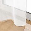 Douceur Dinterieur Interjero dizainas Paruošta užuolaida iš lygaus lyno LISSEA, balta