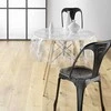 Douceur Dinterieur Interjero dizainas Permatoma PVC staltiesė SOLEIL, Ø 140 cm