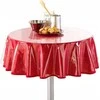 Douceur Dinterieur Interjero dizainas PLAIN aliejinė šluostė stalui, ∅ 180 cm, skaidri