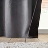 Douceur Dinterieur Interjero dizainas Termo užuolaidos su kilpomis VELVET, dvigubas mikropluošto vilnos sluoksnis, 140 x 260 cm