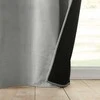 Douceur Dinterieur Interjero dizainas Termo užuolaidos su kilpomis VELVET, dvigubas mikropluošto vilnos sluoksnis, 140 x 260 cm