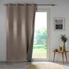 Douceur Dinterieur Interjero dizaino CHAMBRAY tamsios užuolaidos, su kilpomis, 140 x 260 cm