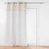 Douceur Dinterieur Interjero dizaino uždanga su kilpomis ir džiuto dekoru JANARA, 140 x 240 cm