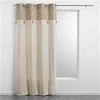 Douceur Dinterieur Interjero dizaino Boho užuolaidos SULTANCURTAIN, su ąselėmis, su kutais, 140 x 240 cm
