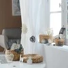 Douceur d`Interieur Užuolaidų segtukas MANDY, 1 vnt, juodas