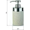 Skystojo muilo dozatorius RIDDER STONE 220105.11, 1,2 l