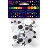 Dallprint Lipnios judančios akys MIX 75vnt.(8 10 15 20