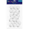 Dallprint Akriliniai burbuliukai,balti 5cm,30vnt.