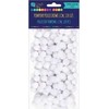 Dallprint Akriliniai burbuliukai balti 120vnt. 1cm