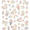 Dallprint Lipdukai VIENARAGIAI 38vnt pastel