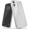 SuperDry Snap Apple iPhone 12 mini Skaidrus dėklas telefonui sidabro spalvos 42590