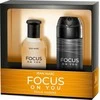Jean Marc Focus On You rinkinys vyrams (EDT 100ml / deo 150ml)