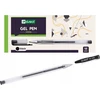 Juodas gelinis rašiklis D.rect 3006/2603, 0.3mm