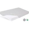 Drėgmei atspari vaikiška bambukinė paklodė Matex 70x140, pilka