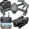 RTO Drone Pro 2 kameros, belaidis HD žaislinis skraidantis dronas, 100 m nuotolinio valdymo pultas, galingas nuotolinio valdymo pultas - ER1079