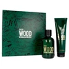 Dsquared2 Wood Rinkinys vyrams (kvepalai EDT, 100 ml + dušo želė, 150 ml)