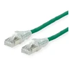 DTWYLER Krosavimo kabelis Cat.6A (Class EA) S/FTP, CU 7702 flex LSOH, AMP v2, žalias, 7,5 m