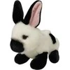 Dubi *PLUSZ królik, 16 cm, baltai-juodas
