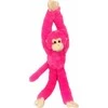 Dubi Plusz Dubi pliušinis Monkey Velcro 48cm minkštos medžiagos ilgos rankos