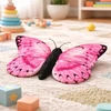 Dubi Plusz Motyl Monarcha rožinis 30cm 34779