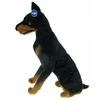 Dubi Pliušinis žaislas - dobermanas, 65 cm