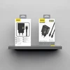 Dudao A27TCEU PD 30W GaN USB-A USB-C sieninis įkroviklis su USB-C laidu - Juodas