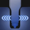 Dudao R4Ultra 120W greito įkrovimo LED automobilinis įkroviklis su maitinimo šaltiniu USB-A USB-C – pilkas