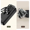 Dudao K11 Pro 20000mAh Powerbank su integruotais kabeliais – juodos spalvos
