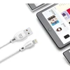 Dudao L4M USB-A - MicroUSB 2.4 A Cable 1m - Baltas