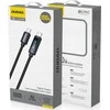 Dudao L7C USB-C – USB-C 100W kabelis with LED Ekranas 1m – juodos spalvos