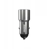 „Dudao“ USB / USB automobilinis C tipo įkroviklis, greitas įkrovimas, 22,5 W pilkas (R4PQ)