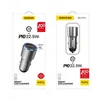 „Dudao“ USB / USB automobilinis C tipo įkroviklis, greitas įkrovimas, 22,5 W pilkas (R4PQ)