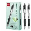 Gelio rašiklis 0,5 mm Arrix juodas (12 vnt.) DELI