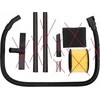 Dulkių siurblys pramoninis Einhell TE-VC 2350 SACL, wet/dry vacuum cleaner (red/stainless steel, 1,600 watts)