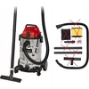 Dulkių siurblys pramoninis Einhell TE-VC 2350 SACL, wet/dry vacuum cleaner (red/stainless steel, 1,600 watts)
