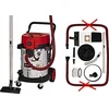 Dulkių siurblys pramoninis Einhell TE-VC 2350 SACL, wet/dry vacuum cleaner (red/stainless steel, 1,600 watts)