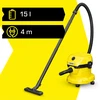 Sauso-drėgno valymo siurblys Karcher WD 2 Plus V-15/4/18