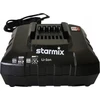 Dulkių siurblys pramoninis Starmix Akumuliatorinis dulkių siurblys Smart L 18V komplektas su ładowarką i aku 5.2 Ah